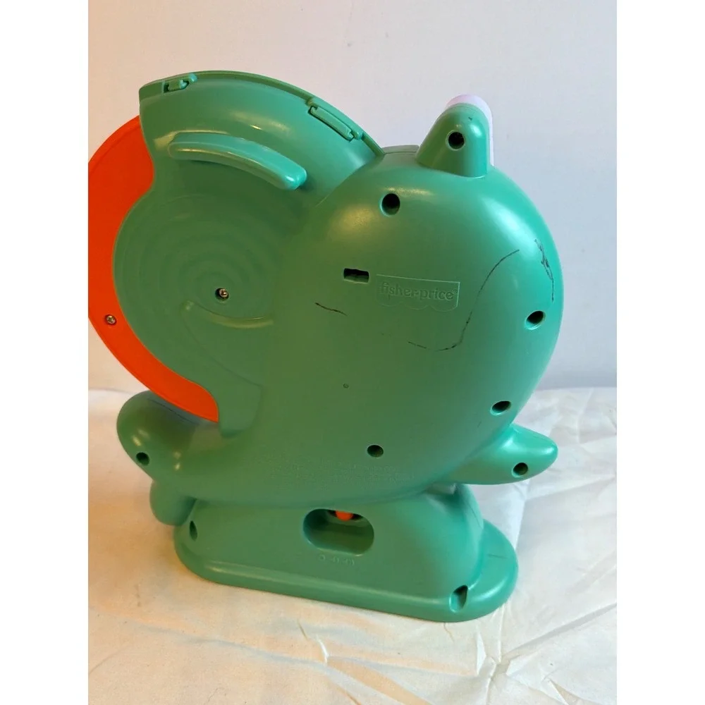 Fisher-Price Linkimals Narwhal Interactive Musical Learning Toy Teal GJB14